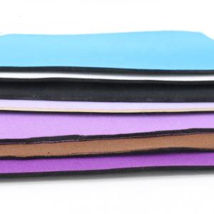 Wholesale 1.5mm-25mm Laminated Neoprene Fabric Rubber Sheet Fireproof Self Adhesive from china suppliers