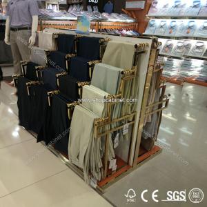 Wholesale China fashion shop fitting rack clothes metal shelf from china suppliers