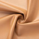 Smooth Garment PU Leather Knitted Four Sided Elastic Faux Leather