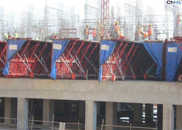 Recycled Construction Material Tunnel Formwork System Steel Plate Face Panel