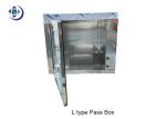 Electric Magnetic Interlock SUS304 Transfer Hatch For Cleanroom