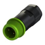 2p 2 Core Male Wire Harness Connectors LED Wire Connectors PA66 Shell