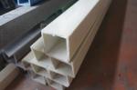 Plastic FRP Square Tube Pultruded Fiber Glass Reinforcement Composites 30*30mm