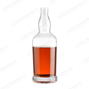 Wholesale Glass Whisky Bottle With Cork Lid 200Ml 375Ml 500Ml 750Ml 1000Ml from china suppliers