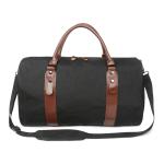 21X5.1X12 Inches Travel Duffel Bag , Overnight Black Durable Perfect Weekend Bag