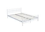 Antique Style ODM Design 0.8mm Steel Double Bed