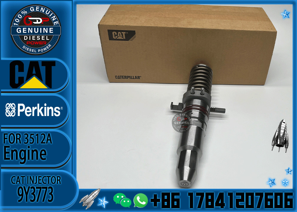 3512 E3512 Fuel Injector Assembly 4P9075 4P9076 7E6408 4P9077 9Y3773 7C4148 6L4357 6L4355 6L4360