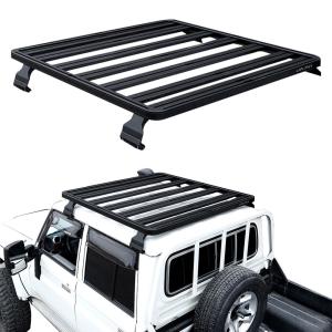 Wholesale 1400X1320mm Auto Universal Removable Aluminum Car Top Cargo Roof Rack for Toyota LC79 from china suppliers