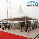 Ez Up Luxury Spring Top Marquee , Stable Pagoda Canopy Tent Fire Retardant