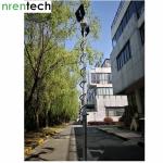 3.8m roof mounted foldable mast light tower-pneumatic telescopic mast-LED light