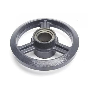 Wholesale Ductile Iron Sand Casting Part Kubota Rice Harvester Spare Parts Roller Wheel Rim from china suppliers