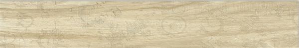 Homogeneous Indoor Porcelain Tiles 8" X 48" Size , Oak Wood Flooring Tiles