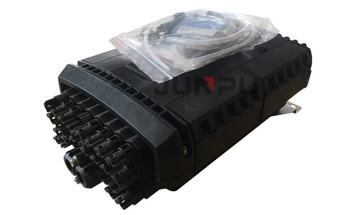 High Quality Optical Fibre Cable Joint Closure black IP68 full equipped