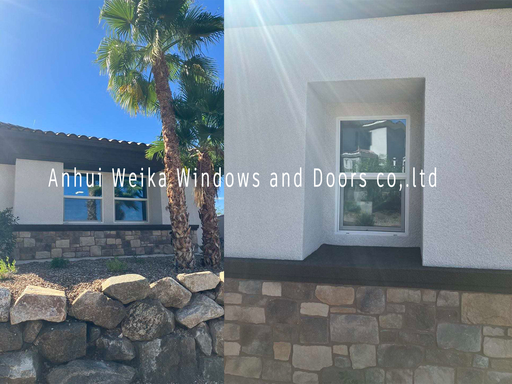 Excellent Weather Resistance Good Corrosion Resistance UPVC Double Hung Window Sample Accepted
