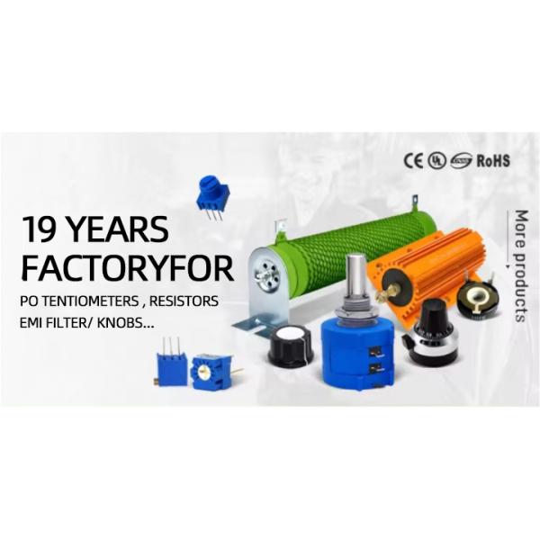 20W 1-10KΩ Glass Glaze Fixed Resistor Throught Hole ±5%