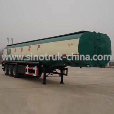 ABS Optional Heavy Duty Semi Trailers / Oil Tanker Semi Trailer 25 Tons Landing