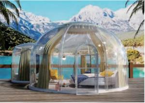 Wholesale PC Bubble Panoramic Geodesic Dome Tent With Insulation from china suppliers
