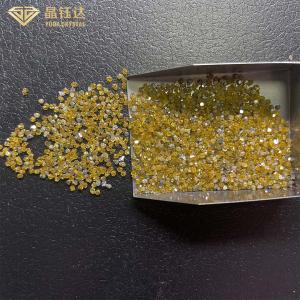 Wholesale 1.0mm To 4.0mm HPHT Monocrystalline Diamonds Yellow High Pressure High Temperature from china suppliers