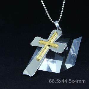 Wholesale Fashion Top Trendy Stainless Steel Cross Necklace Pendant LPC247 from china suppliers