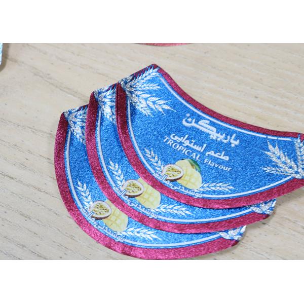 Roll Aluminum Foil Wine Bottle Stickers Moisture Proof Water Resistant