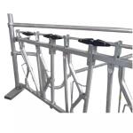 OEM ODM Dairy Cow Headlocks 3mm For Hog Chain Feeding System