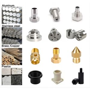 High Volume Brass Precision Turned Components CNC Milled Aluminum Alloy