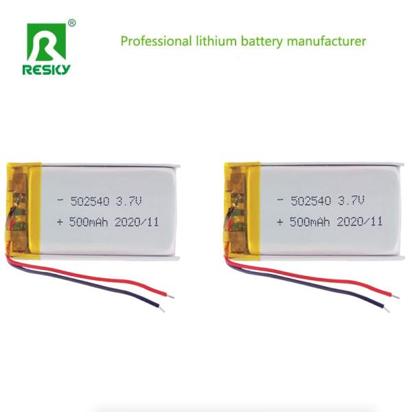 Lithium Battery Cell 502540 3.7v 500mAh Lipo Li-polymer Battery Cell For Smart Watch