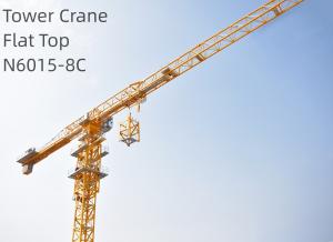 Wholesale N6018-8C Flat Top Tower Crane 8T Small Tower Cranes CE Approval from china suppliers