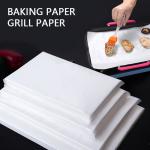 Solvent Free Silicone Oil Coated Craft Silicone Baking Paper Sheets For Non