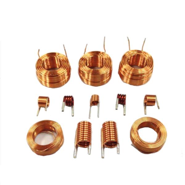 High quality copper wire variable electrical air core inductor coil Self Bonded Coil