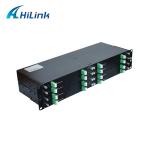 40G/100G LR ER Dual Fiber To Single Fiber Converter ABS LGX 1U Rack LC SC FC UPC
