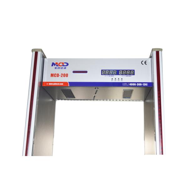 Security commercial Walk Through Gate / electronic Archway metal detector scanner