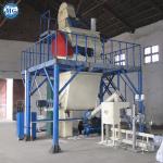 Multilayer Filter Dry Mortar Machine 45kw PLC Controlled 0.6m³/Min