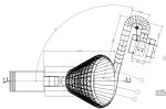 Galvanized Carbon Steel Tornado Slide For Aqua Park / Fiberglass Water Park