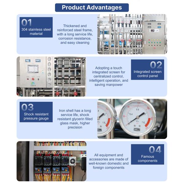 Industrial & Commercial Professional Design Effluent Treatment RO Industrial Filtration Plant Reverse Osmosis Purification Plant