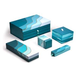 Wholesale Recycle Kraft Cardboard Gift Boxes Jewelry Packing With Custom Logo Printing from china suppliers