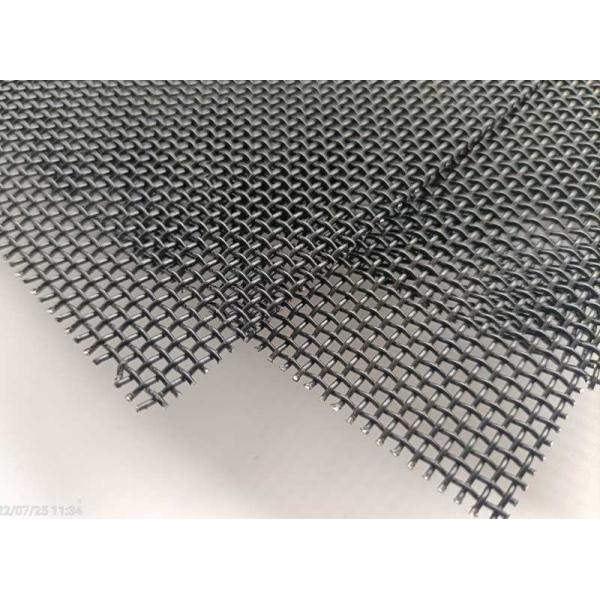 Black 11X11 Mesh SS316 Stainless Steel Security Screens Fly Proof Wire Mesh