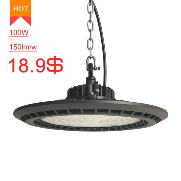 Waterproof high bay light ip65 50watt ufo light smd3030 chip led high bay