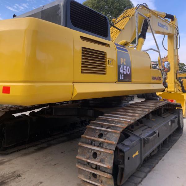 Used Big Komatsu PC450 Excavator digger with Bucket capacity 2.1m³, Engine