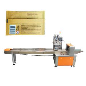 Wholesale CE PLC Horizontal Flow Pillow Paper Sheet Packing Machine from china suppliers