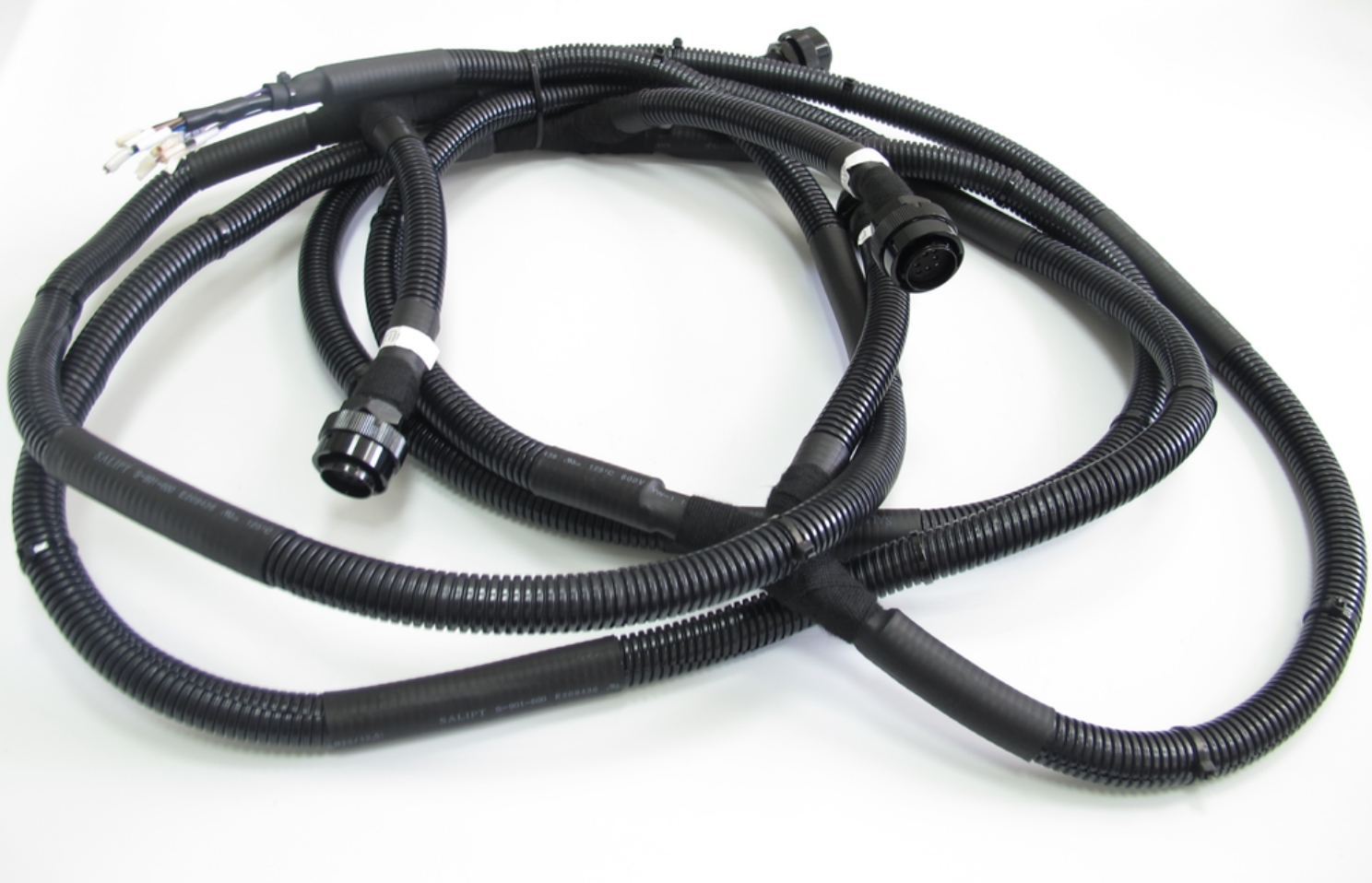 Custom Connector Cable Wiring Harness for Electric Vehicle Power Lithium Battery