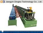 5.5kw Hydraulic Post Cutting Door Frame Roll Forming Machine 18 Stations PLC