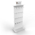 POP Sock Display Stand Double Sided Wooden Retail Sock Display Rack For Clothes