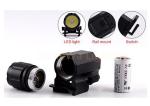 Top Rated Rail Mounted Laser And Light Durable Battery Powered Tactical Grade