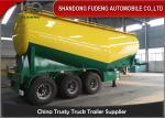 Tri axle 60cbm 40 ton 60 ton 70 ton dry silo bulk cement bulker tank trailer