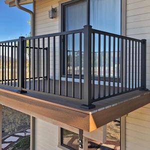 Wholesale Popular Style Design Railing Steel Powder-Coated Railing Classical design from china suppliers