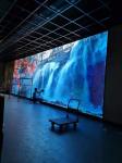 HD Indoor Rental LED Stage Background p3.91 500x500mm cabinet，Advertising Video