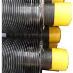 DELLOK Temperature Carbon Steel Fin Tube with Alu Copper Fins 0.3-1.2mm 2.5-20mm