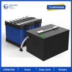 Customized Plug Type LiFePO4 Lithium Battery 24V 48V 51.2V 100Ah 150Ah 200Ah