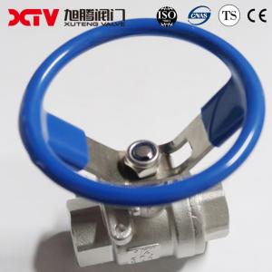 Wholesale Chemical Industry Stainless Steel Ball Valve with Round Handle and High Pressure Test from china suppliers